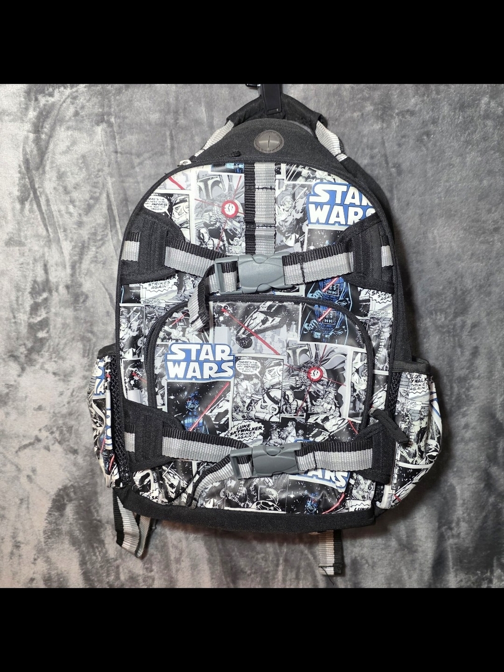 Pottery Barn Kids Mackenzie Star Wars Comics Small Backpack